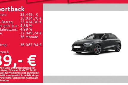Audi A3 26.245 km 33.449 &euro; München 80935