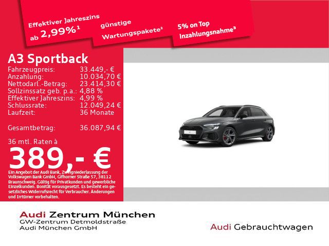 Audi A3 26.245 km 33.449 &euro; München 80935