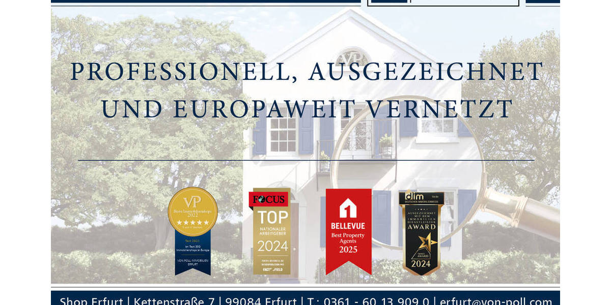 Einfamilienhaus Gotha - 6 Zimmer, 183 m&sup2;, 828.932&euro; | Angebot:25801412