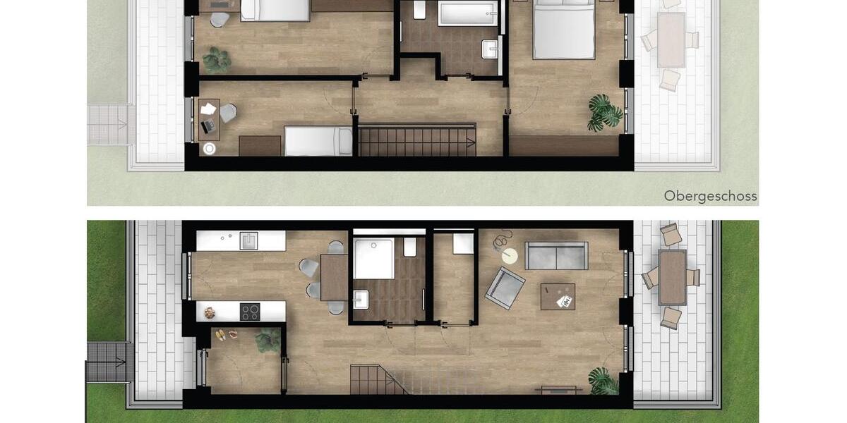 Maisonettenwohnung Schorfheide - 3 Zimmer, 83 m&sup2;, 1.288&euro; | Angebot:25783928