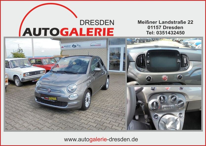 Fiat 500 75.700 km 9.600 € Dresden 01157
