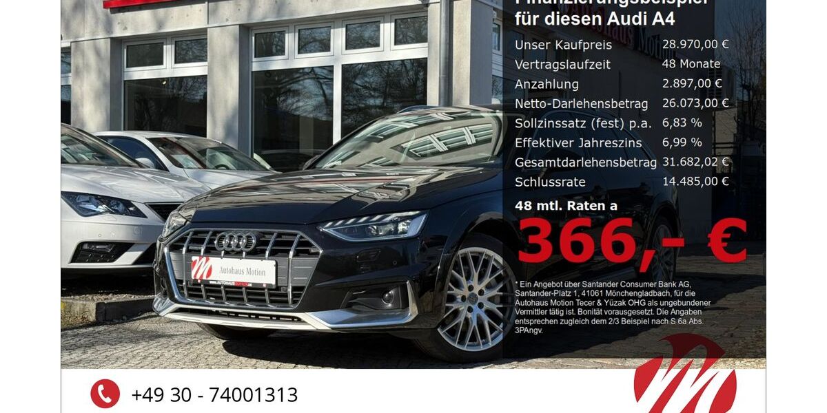 Audi A4 62.500 km 27.970 &euro; Berlin 12305