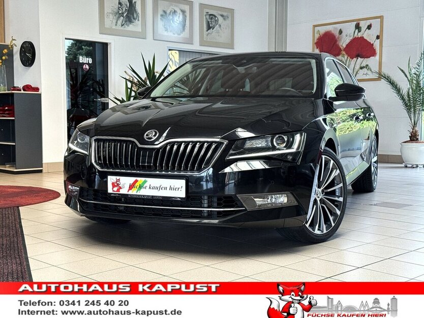 Skoda Superb L&K 4x4/280 PS/Canton/ACC/Spur/VZE/Ahk 92.644 km 25.490 € Leipzig 04347