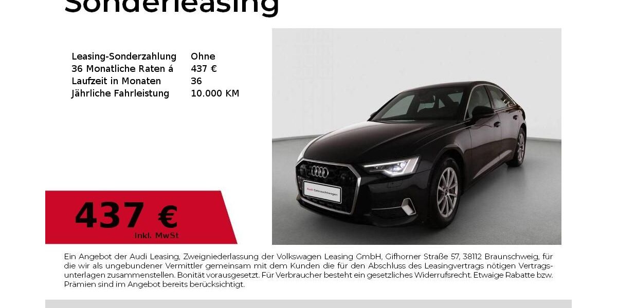 Audi A6 27.640 km 47.840 &euro; Erlangen 91058