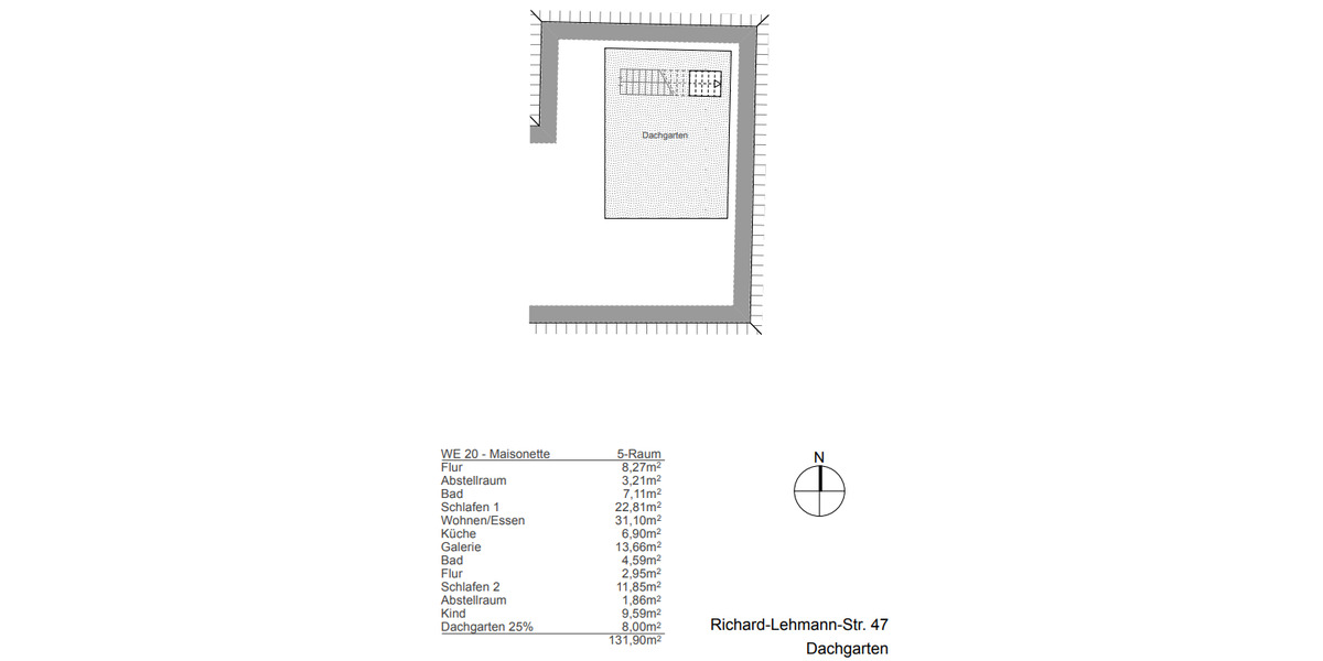 Etagenwohnung Leipzig Südvorstadt - 5 Zimmer, 131 m&sup2;, 748.400&euro; | Angebot:25999321