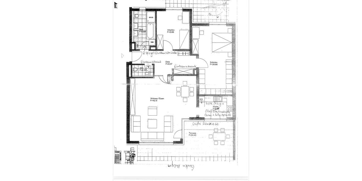Erdgeschoßwohnung Augsburg Antonsviertel - 3 Zimmer, 120 m&sup2;, 759.000&euro; | Angebot:26955671