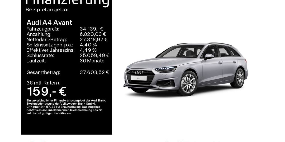 Audi A4 17.500 km 34.139 &euro; Hanau 63452