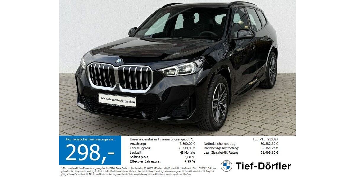 BMW X1 8.690 km 35.840 &euro; Marktsteft 97342