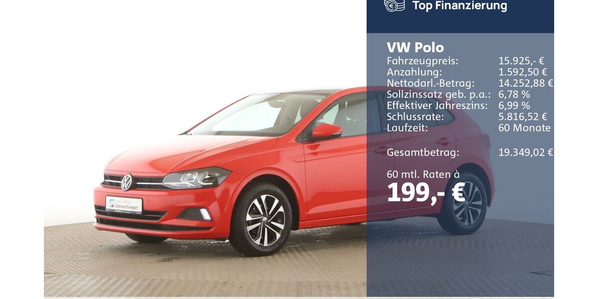 VW Polo 48.210 km 15.925 &euro; Jesteburg 21266