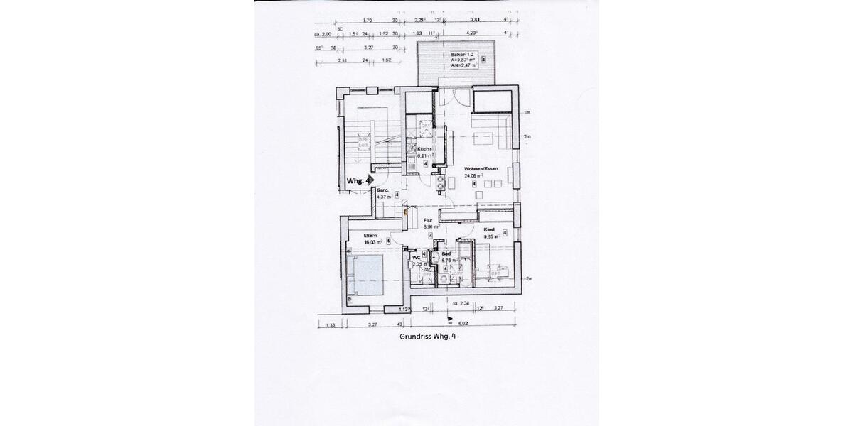 Dachgeschoßwohnung Rottenburg an der Laaber - 3 Zimmer, 90 m&sup2;, 930&euro; | Angebot:25365843