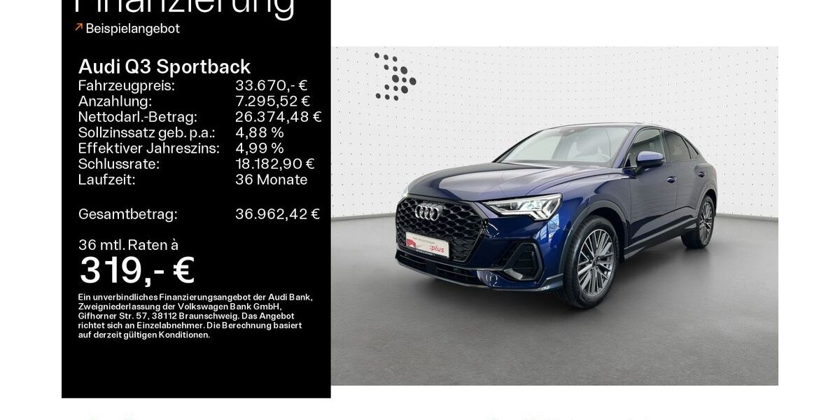 Audi Q3 47.585 km 30.799 &euro; Hofheim 65719