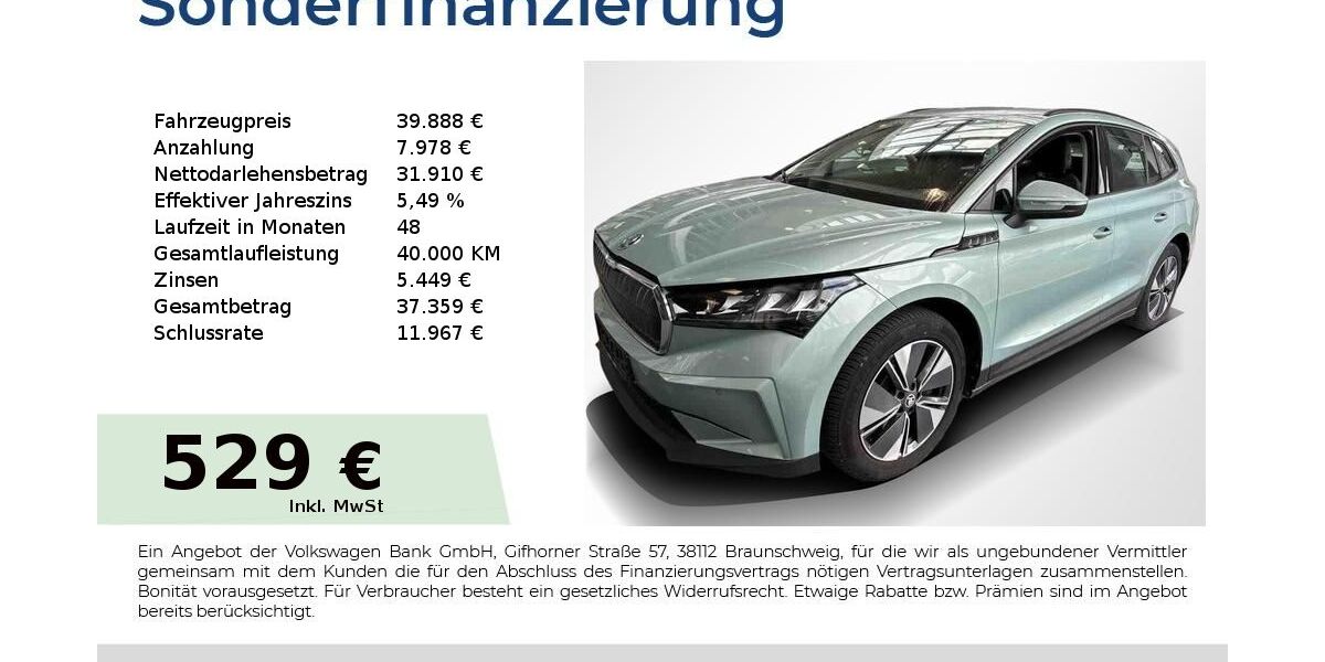 Skoda Enyaq 24.150 km 30.950 &euro; Nürnberg 90441