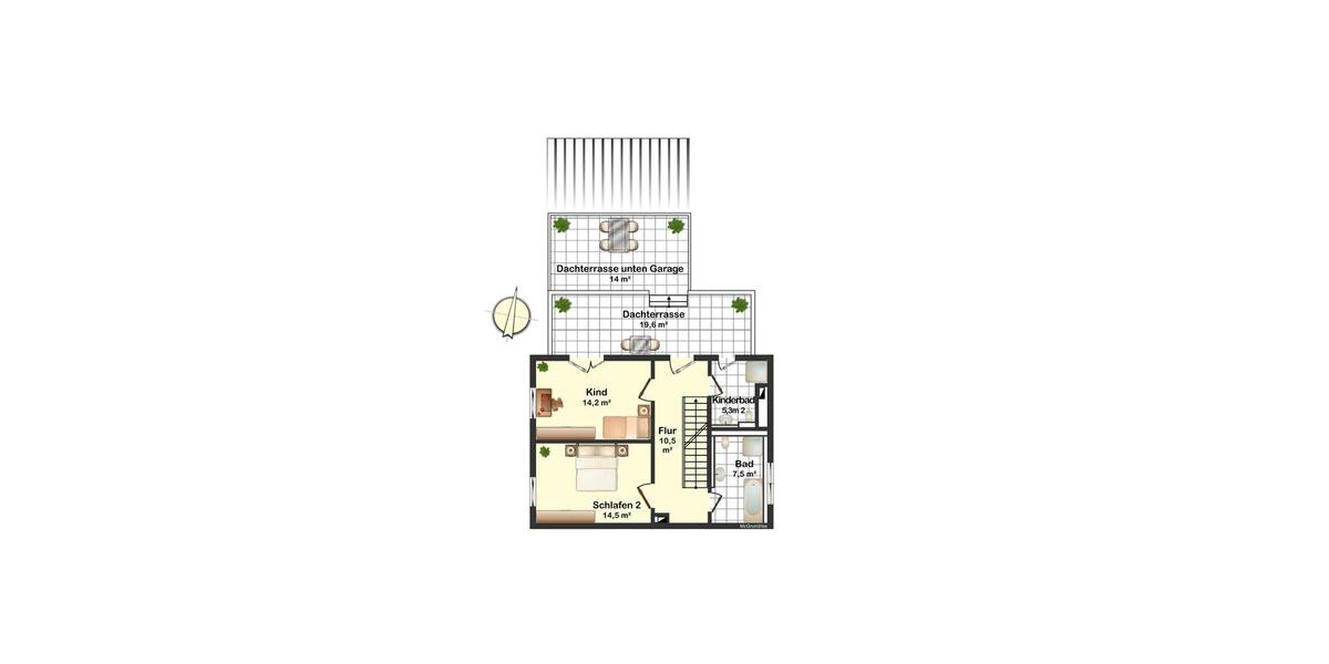 Doppelhaushälfte München Aubing-Lochhausen-Langwied - 4 Zimmer, 172 m&sup2;, 3.250&euro; | Angebot:26123108