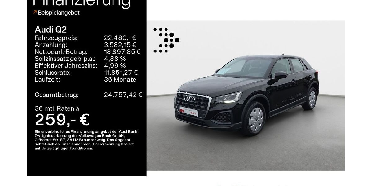 Audi Q2 42.843 km 21.780 &euro; Bad Nauheim 61231