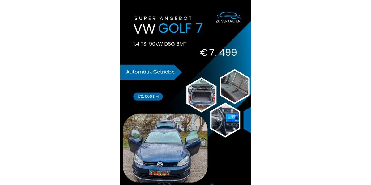 VW Golf 169.500 km 7.499 &euro; Bremen 28279