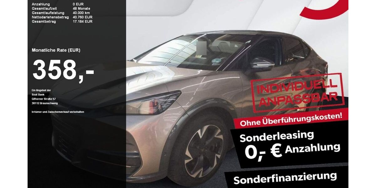 Cupra Tavascan 17.200 km 39.740 &euro; Wackersdorf 92442