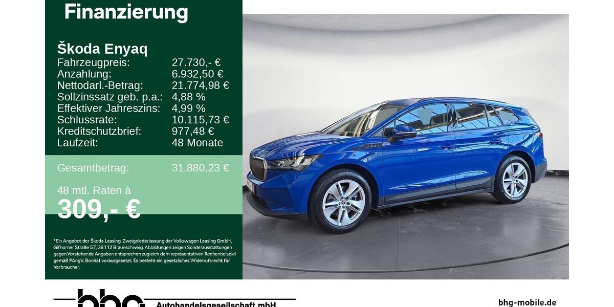 Skoda Enyaq 21.694 km 27.730 &euro; Ettlingen 76275