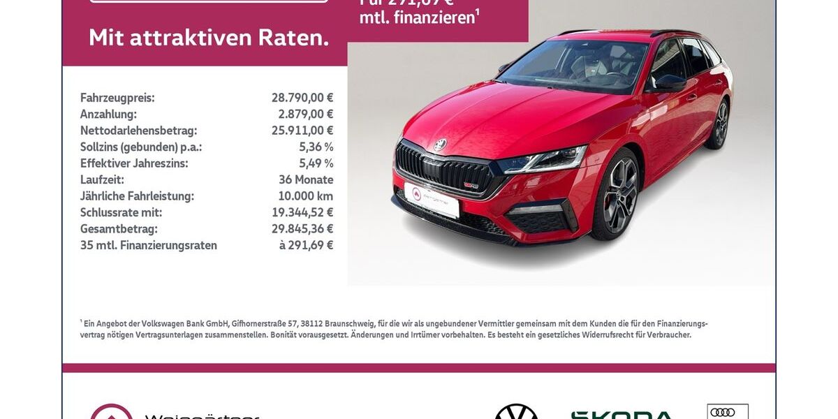 Skoda Octavia 76.300 km 28.790 &euro; Miesbach 83714