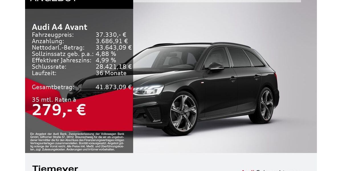 Audi A4 26.515 km 35.330 &euro; Lüdenscheid 58511