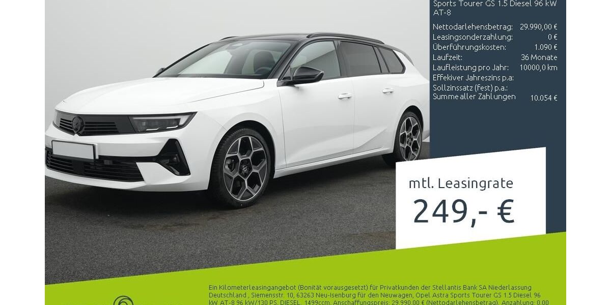 Opel Astra 2.000 km 36.990 &euro; Borken 46325