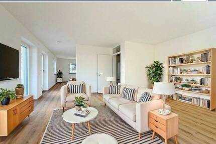 Traumhafter Neubau-Erstbezug: 3-Zimmer-Wohnung mit großer Dachterrasse & Balkon