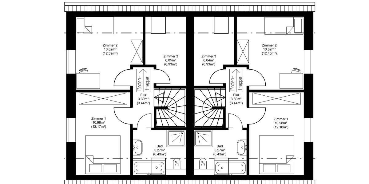 Etagenwohnung Jörl - 3.5 Zimmer, 80 m&sup2;, 850&euro; | Angebot:26205320
