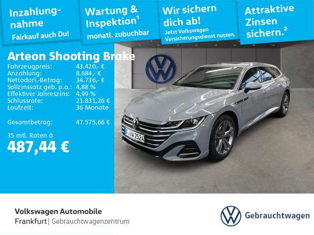 VW Arteon 18.822 km 43.420 &euro; Frankfurt 60326