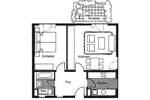 Etagenwohnung Leipzig Reudnitz-Thonberg - 2 Zimmer, 58 m&sup2;, 600&euro; | Angebot:26363039