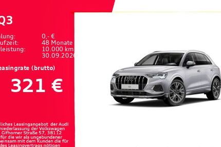 Audi Q3 2.700 km 34.921 &euro; Walldürn 74731