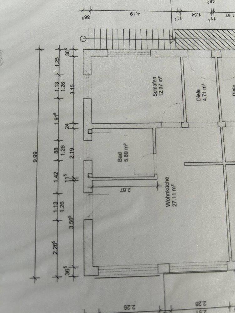 Erstbezug 2 Zimmer