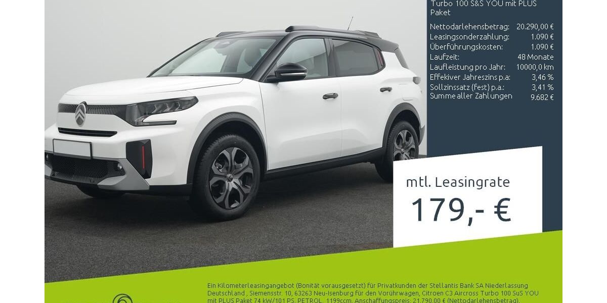 Citroen C3 Aircross 1.500 km 19.999 &euro; Borken 46325