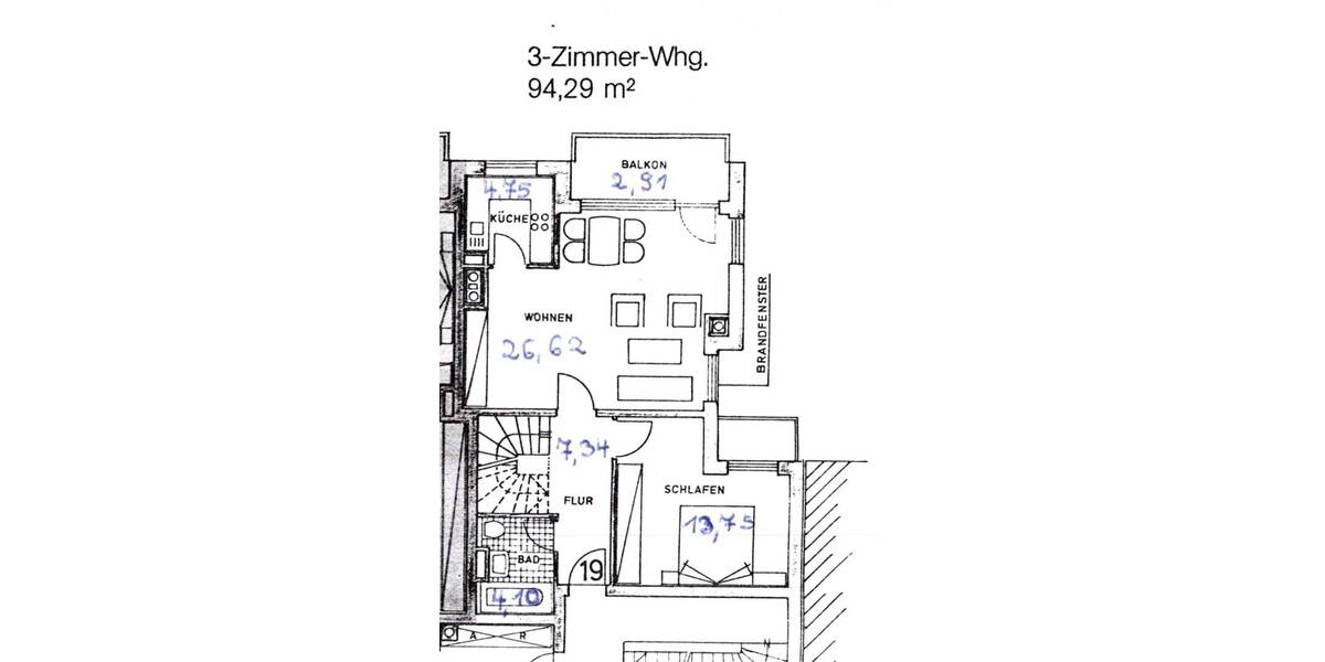 Etagenwohnung Blaichach - 4 Zimmer, 94 m&sup2;, 349.000&euro; | Angebot:26258873
