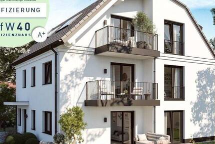 NEUBAU-3-Zimmer-OG-Wohnung mit Balkon in 3-Parteienhaus 3 zimmer