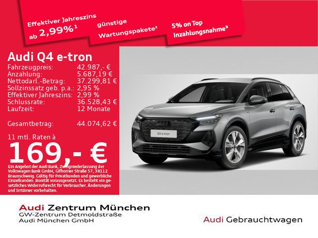 Audi Q4 e-tron 6.291 km 42.398 &euro; München 80935