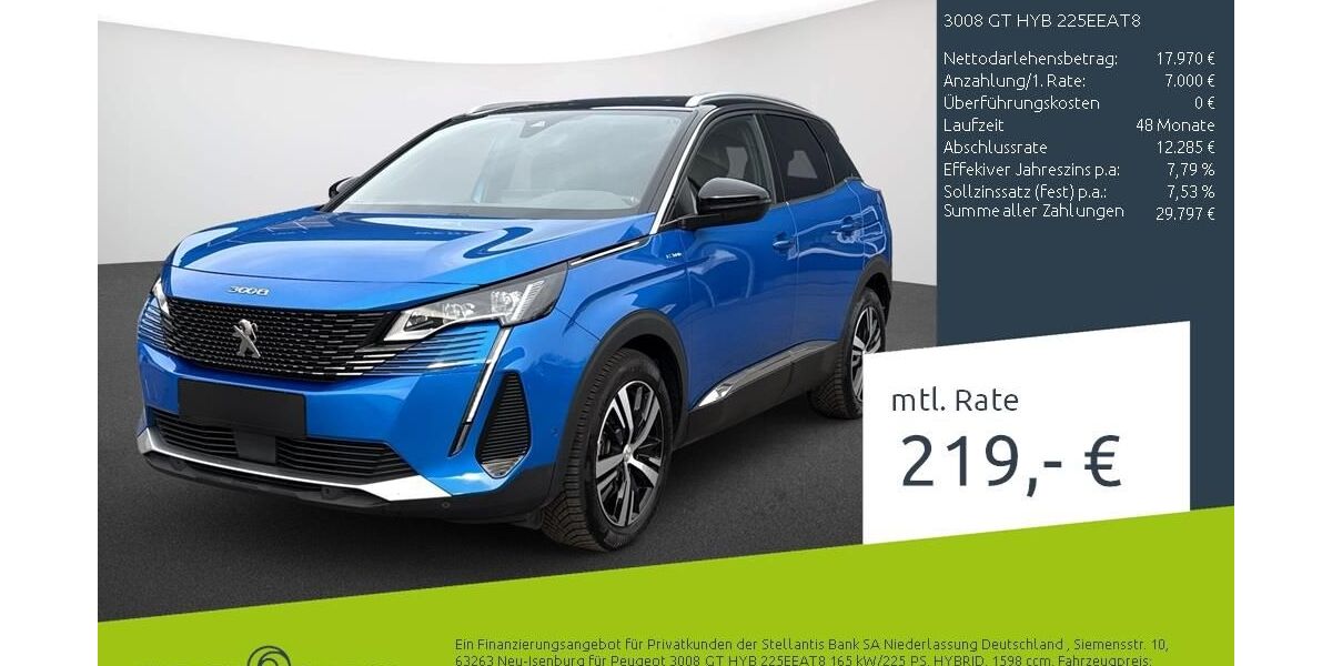 Peugeot 3008 49.589 km 24.970 &euro; Bocholt 46395