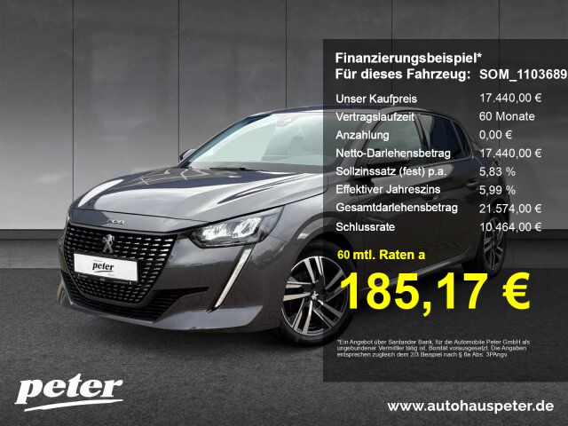 Peugeot 208 27.250 km 17.440 € Osterode 37520
