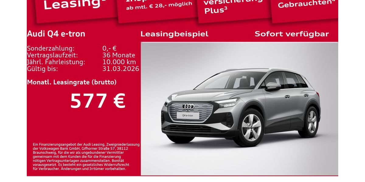 Audi Q4 e-tron 14.890 km 46.900 &euro; Berlin 12489
