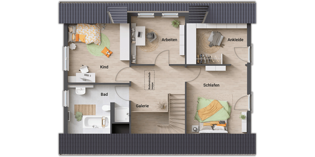 Einfamilienhaus Schwabhausen - 5 Zimmer, 156 m&sup2;, 408.140&euro; | Angebot:25851589