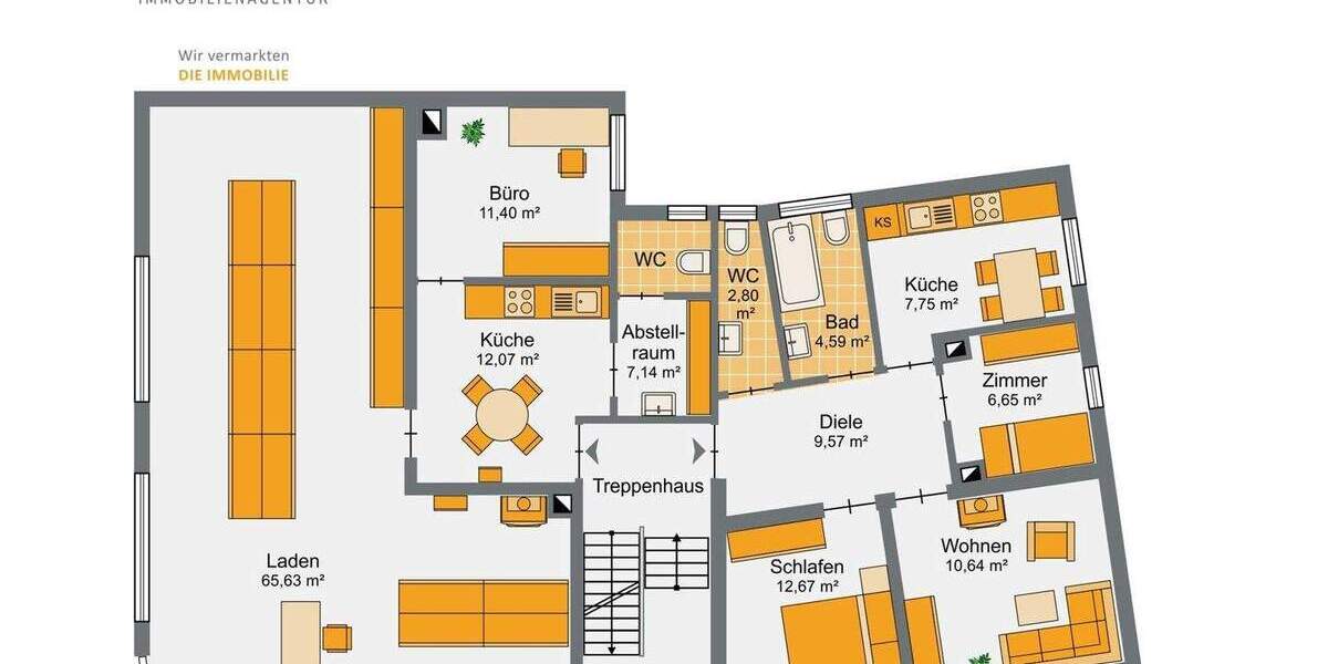 Mehrfamilienhaus, Wohnhaus Ulm Weststadt - 2 Zimmer, 477 m&sup2;, 1.395.000&euro; | Angebot:25679182