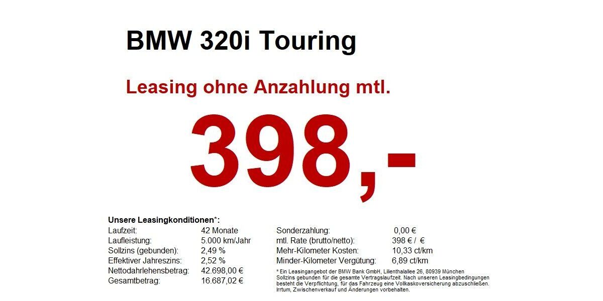BMW 320 27.845 km 42.698 &euro; Miltenberg 63897