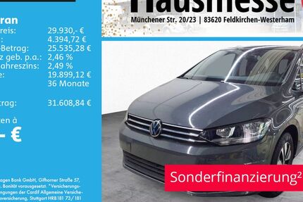 VW Touran 20.300 km 29.930 &euro; Feldkirchen/Westerham 83620