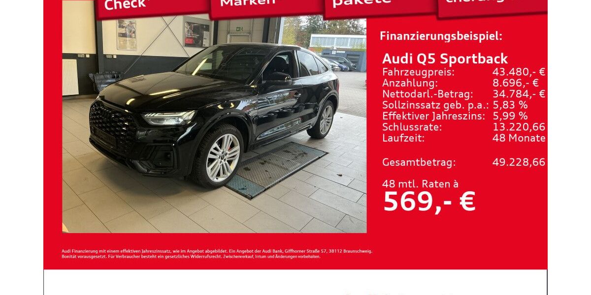 Audi Q5 53.887 km 43.480 &euro; Hamburg 22419
