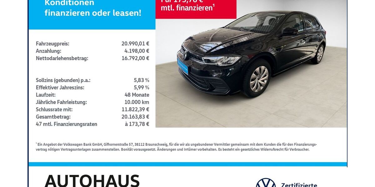 VW Polo 24.605 km 19.980 &euro; Bitterfeld-Wolfen 06749