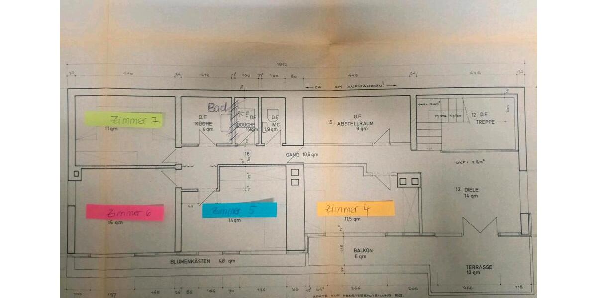 Etagenwohnung Ingolstadt - 7 Zimmer, 208 m&sup2;, 410&euro; | Angebot:26403657
