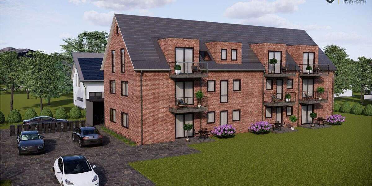Etagenwohnung Oldenburg Ofenerdiek - 2 Zimmer, 64 m&sup2;, 365.000&euro; | Angebot:25729595