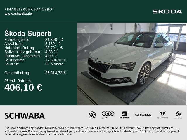 Skoda Superb 79.273 km 31.890 &euro; Gersthofen 86368