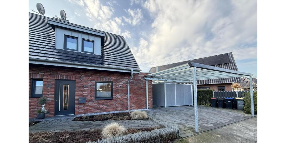 Doppelhaushälfte Vreden - 3 Zimmer, 107 m&sup2;, 1.500&euro; | Angebot:24611271