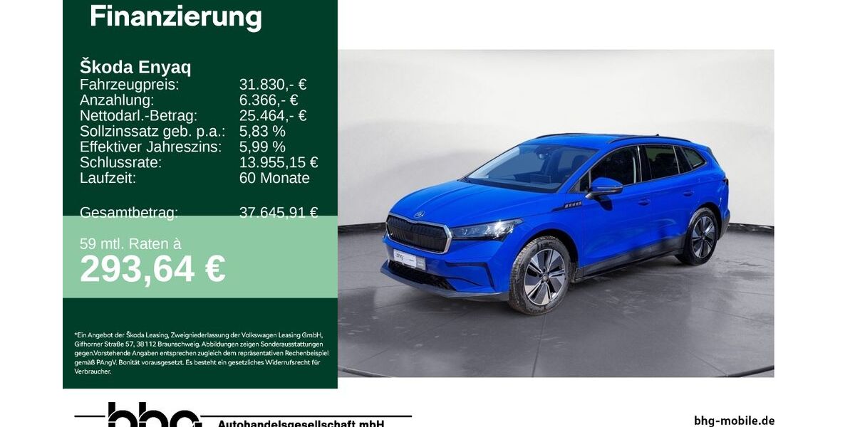 Skoda Enyaq 36.726 km 31.830 &euro; Durmersheim 76448