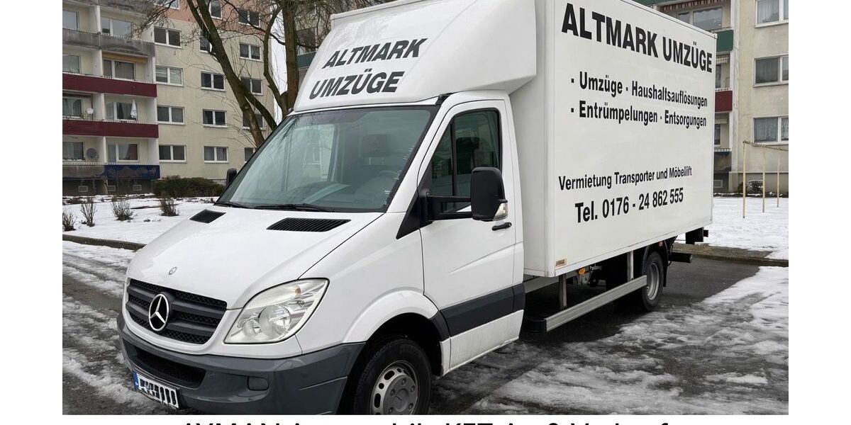 Mercedes-Benz Sprinter 191.000 km 9.999 &euro; Ehmen Wolfsburg 38442