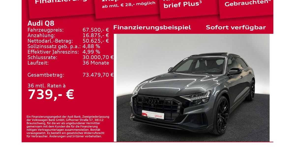 Audi Q8 87.350 km 67.500 &euro; Berlin 10587